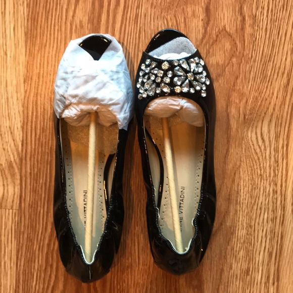 Adrienne Vittadini Shoes - Adrienne Vittadini Rhinestone Flats Adrienne Vittadini Shoes - Adrienne Vittadini Rhinestone Flats